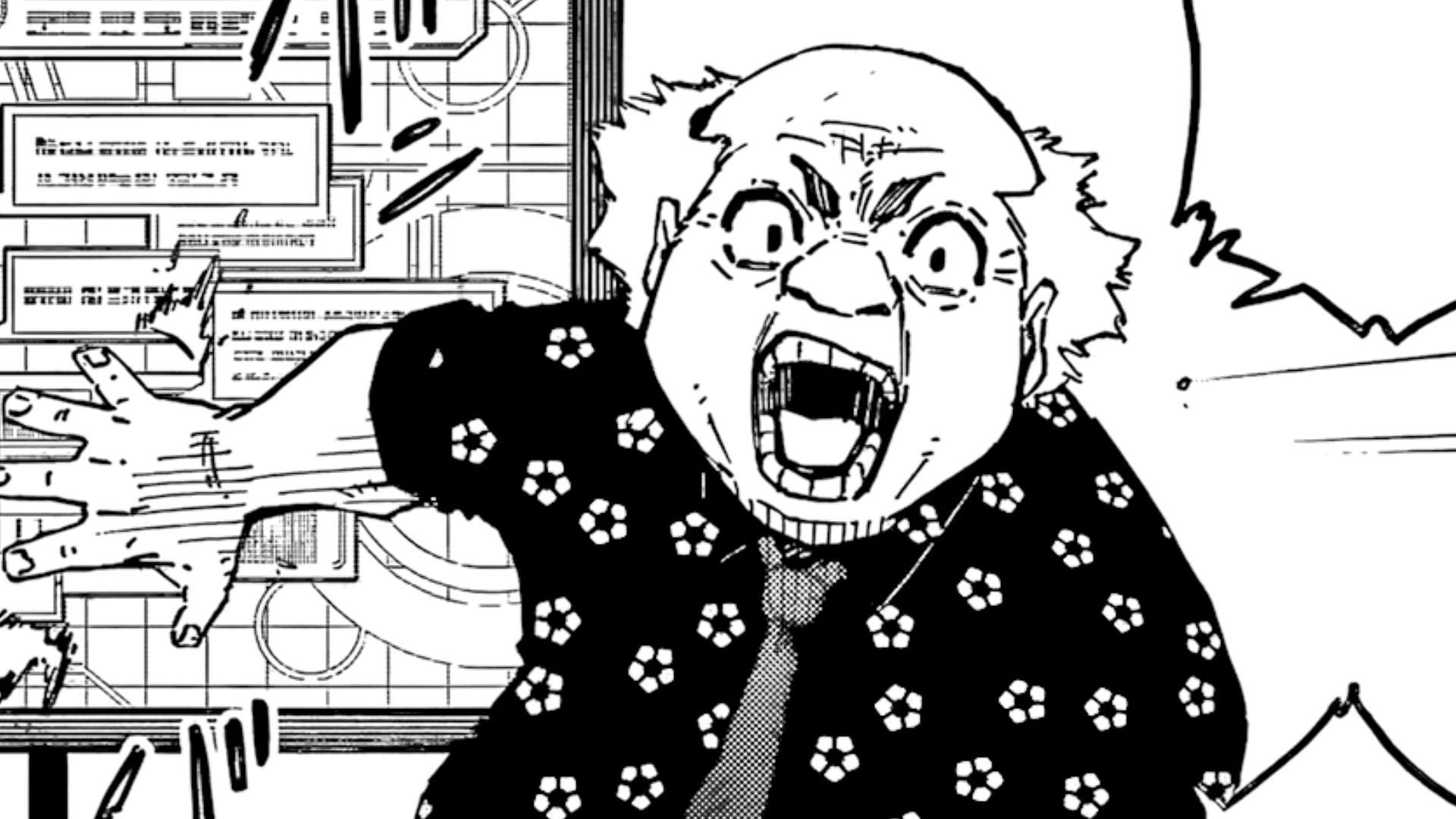 Hirotoshi Buratsuta as seen in Blue Lock chapter 303 (Image via Kodansha)